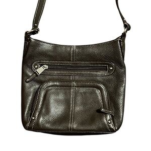 Brown Leather Crossbody Bag
